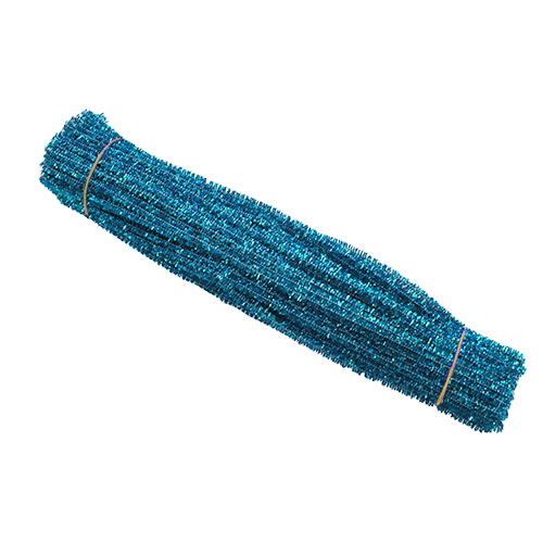 막대반짝이 모루 파랑(100개) 길이 약30cm(두께 약5mm)