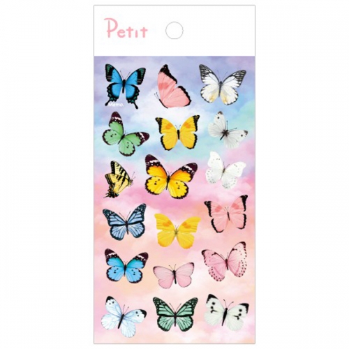 PD899 Real Butterfly(리얼나비) 쁘띠팬시 다이어리 스티커 동물 나비