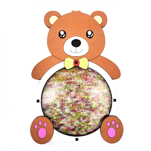 매직 우드 동물 쉐이커 볼-곰(5묶음)추가 구성품 부자재 모두 무료
