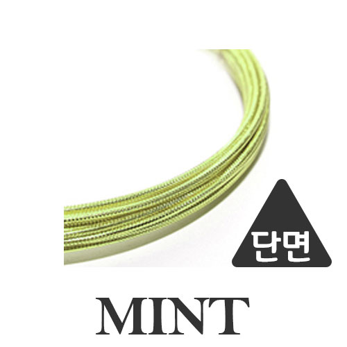 18번 (Mint) 색상 삼각선와이어 2.8mm