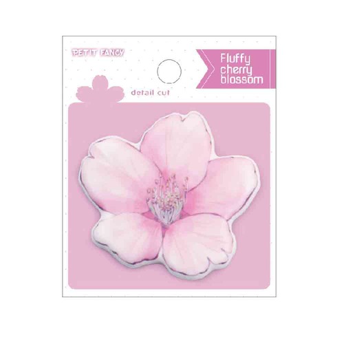 DA5452 fluffy cherry blossom VER.1 플러피 체리블라썸 쁘띠팬시 다이어리 캘린더 계절 시즌 봄 벚꽃 꽃 캐스팅 스티커